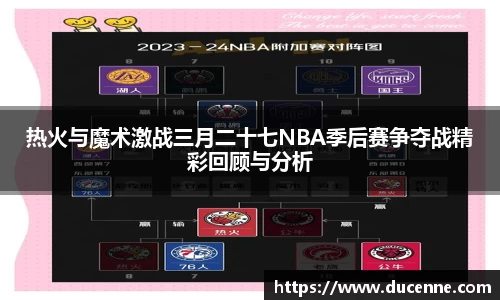 热火与魔术激战三月二十七NBA季后赛争夺战精彩回顾与分析
